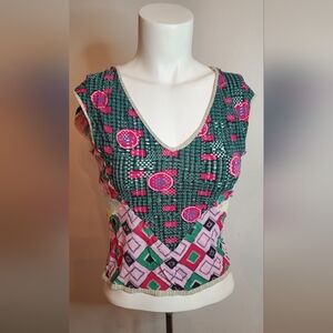 ZAC POSEN - size S - shirt - crop top